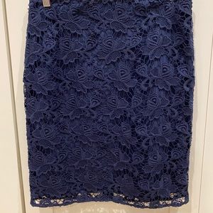 BR Lace Pencil Skirt